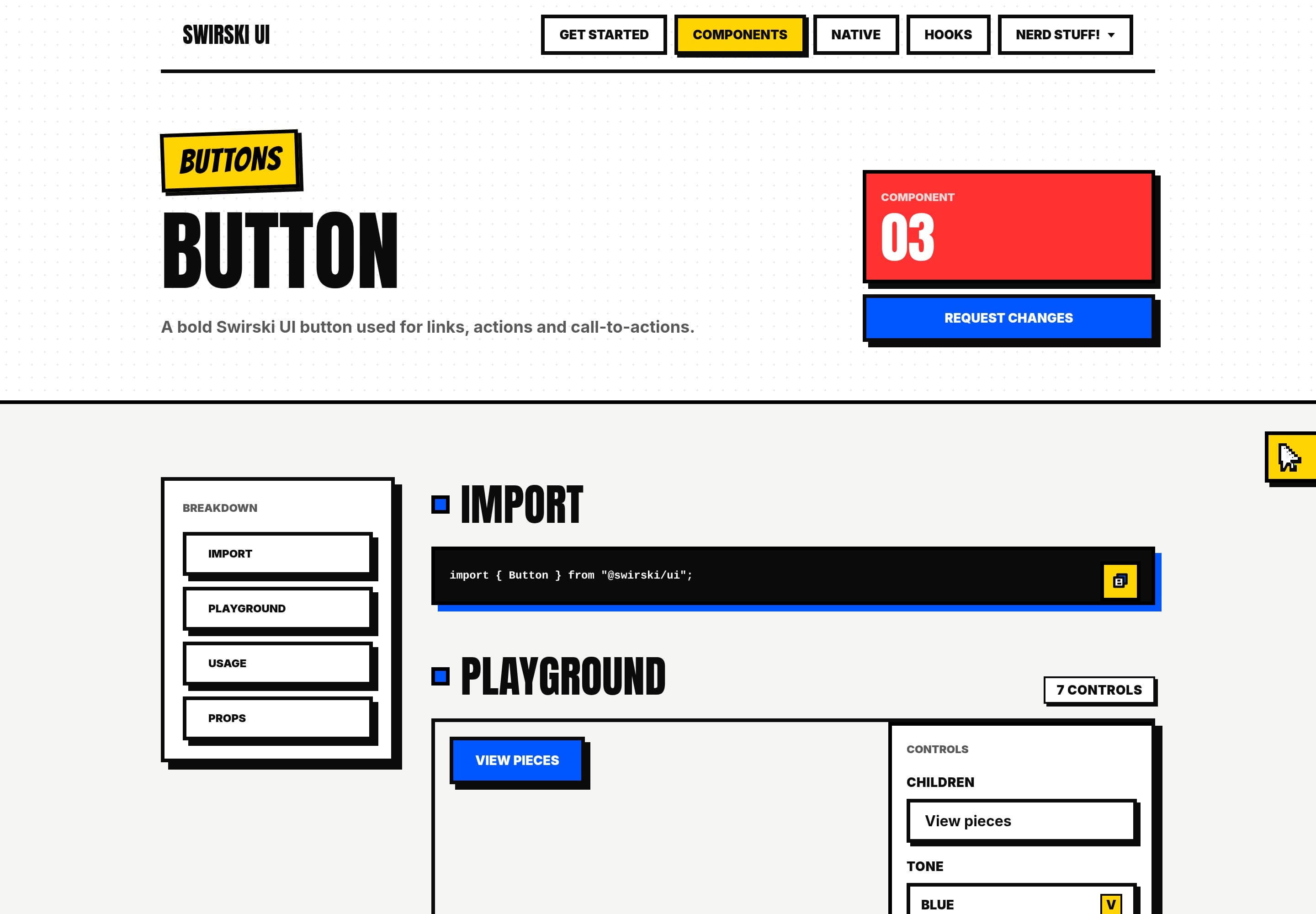 Swirski UI desktop component documentation
